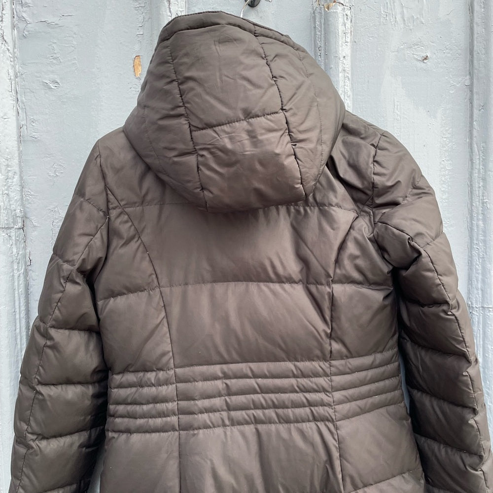 Cole Haan Bib Insert Down & Feather Fill Coat, size XS