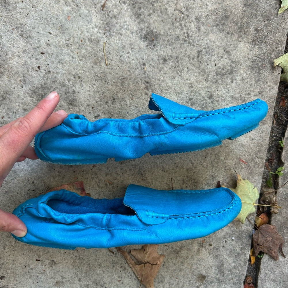 WD Blue Slip in Driving Loafer, size 39