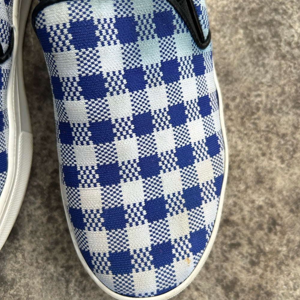 Celine Slip On Checked Shoes, size 37