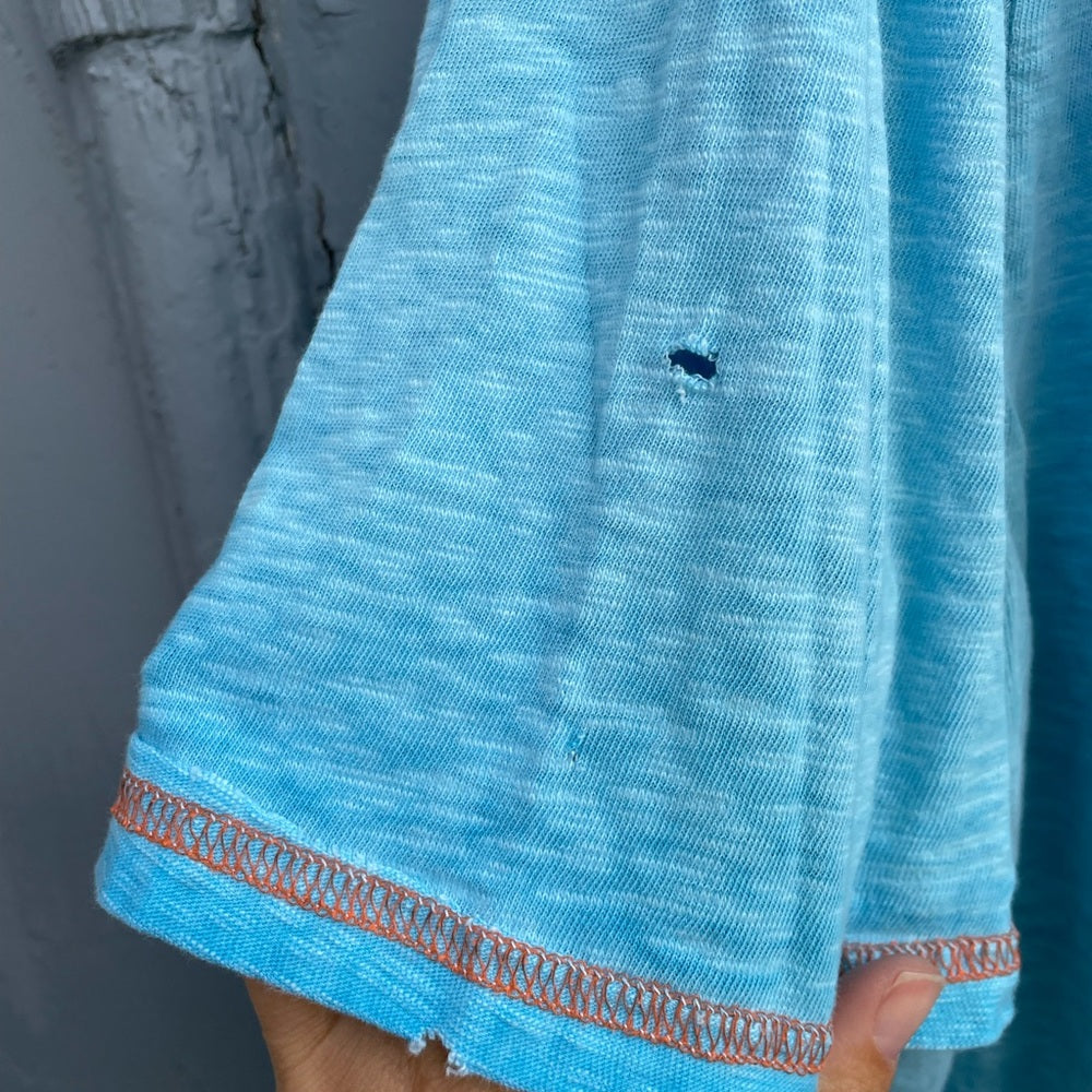 Superdry Cyan Blue Crewneck tee, size 3XL