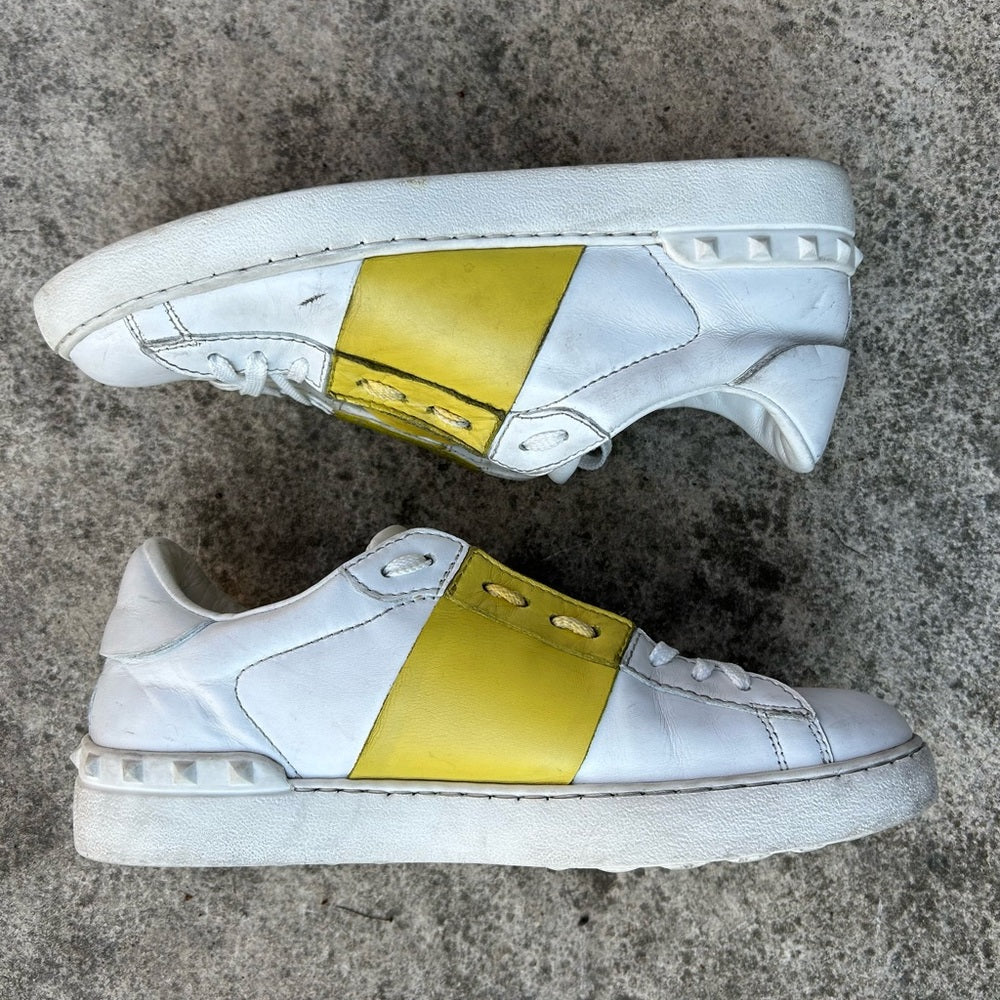 Valentino Garavani Open Rockstud low-top sneakers, size 41
