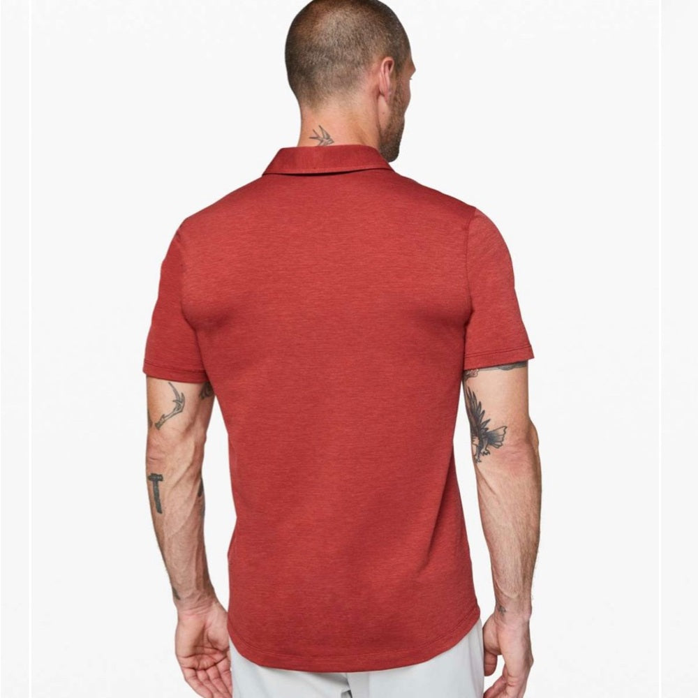 Lululemon Evolution Short Sleeve Polo Shirt, Size M