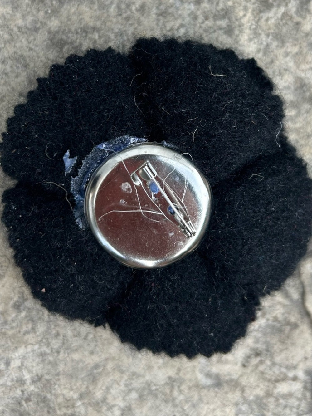 Vintage Cashmere Floral Brooch