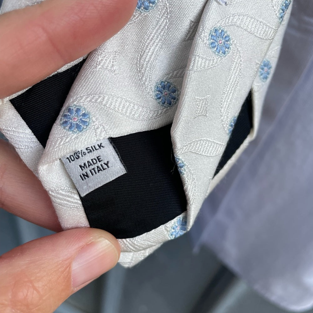 Valentino Floral Brocade Silk Tie