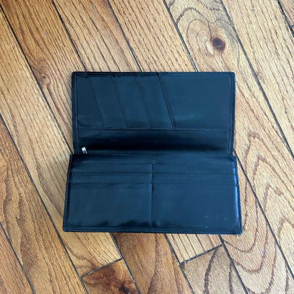 Jean Paul Gautier Wallet, 7 1/4” x 3.5”
