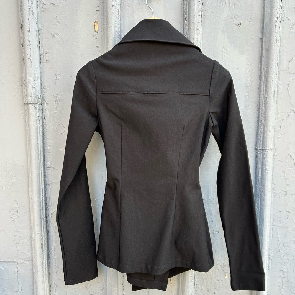 Melow by Melissa Bolduc Isabeau Assymetric Jacket, BNWT, size XS