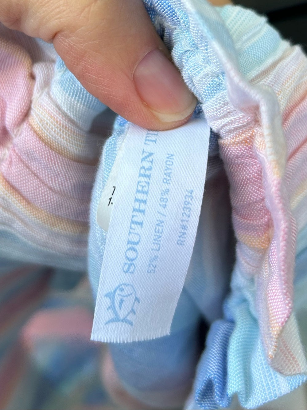 Southern tide linen blend Emmie shorts, size xs
