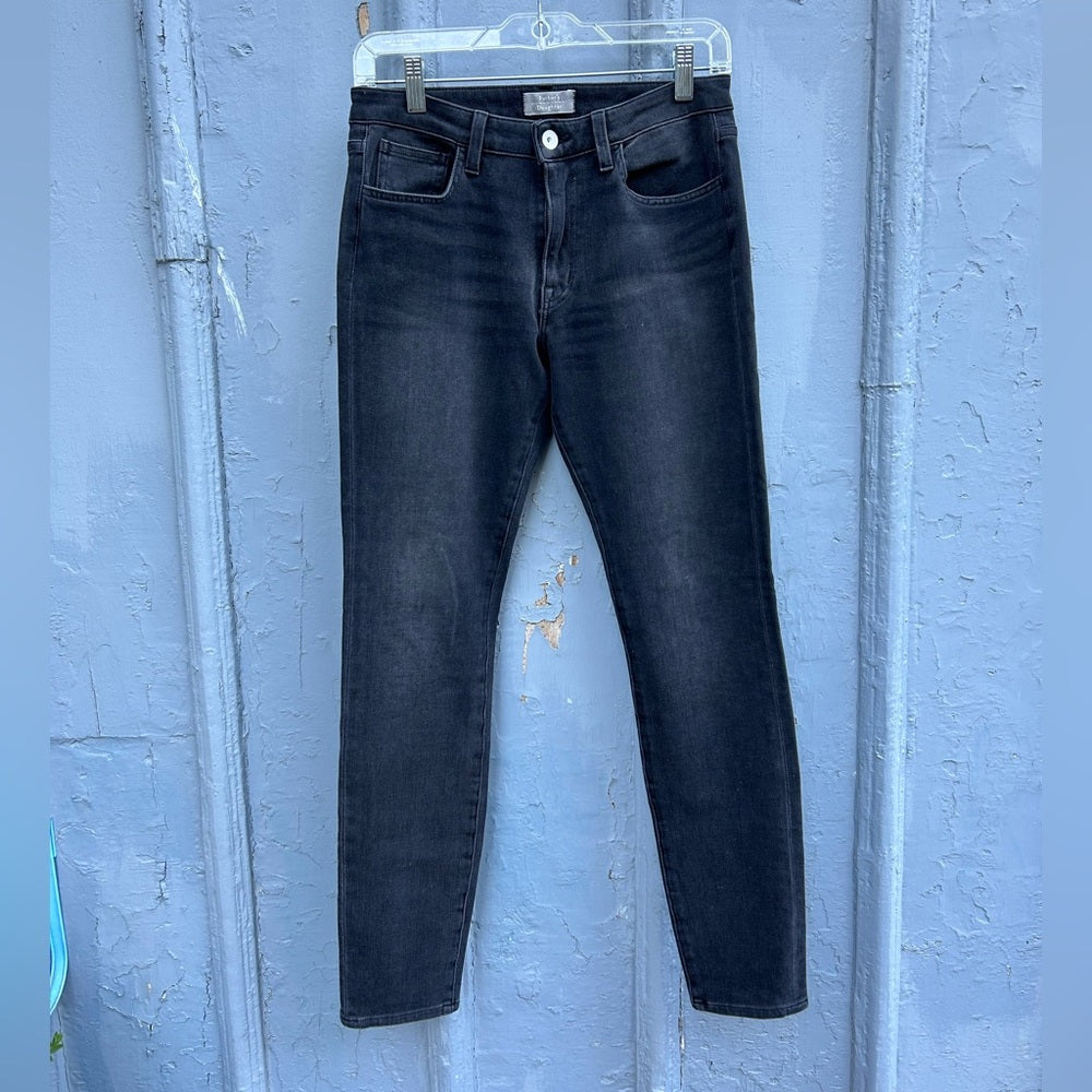 Fathers Daughter Denim, Hanna Mid Rise Skinny in Charcoal, size 28