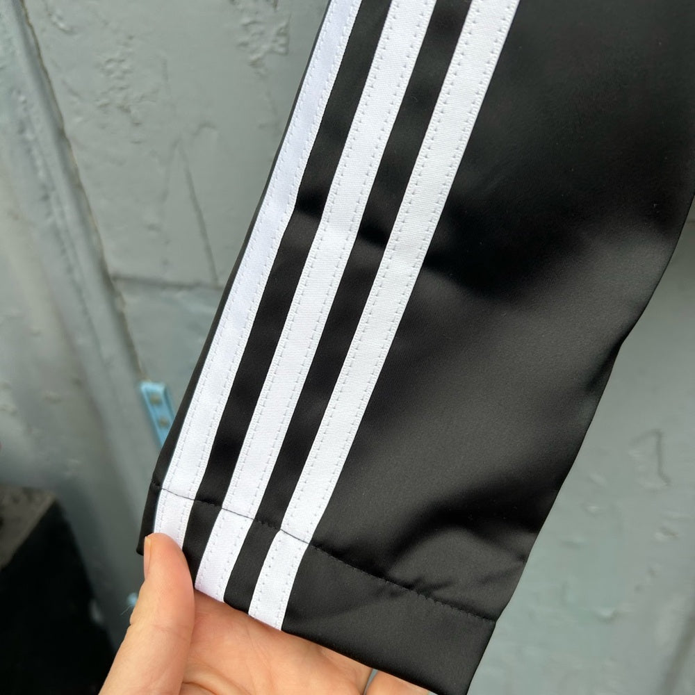 Adidas Satin 3 stripes Track Top, BNWT, size S
