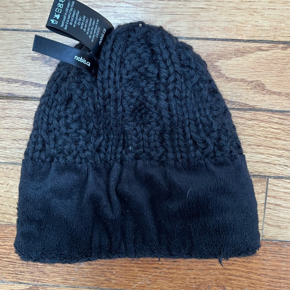 Nobis Wool Blend Cable Knit Toque