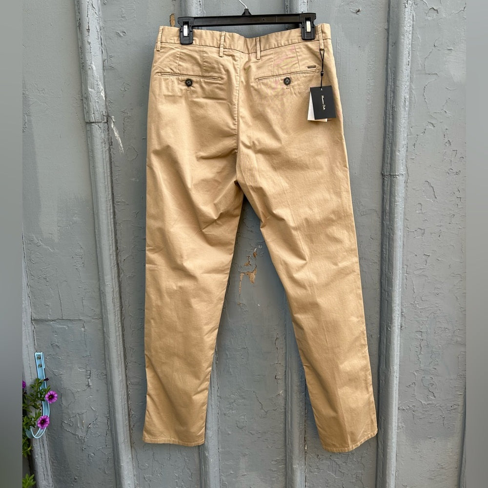 Massimo Dutti Khaki Chino Slim Pant, BNWT, size 30