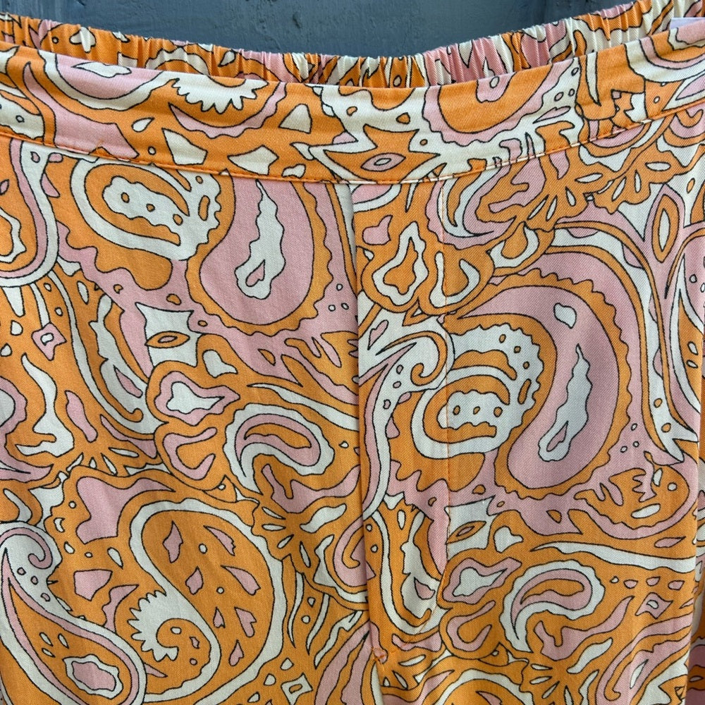 Jake’s pink orange patterned pants, size 40 (approx US12)