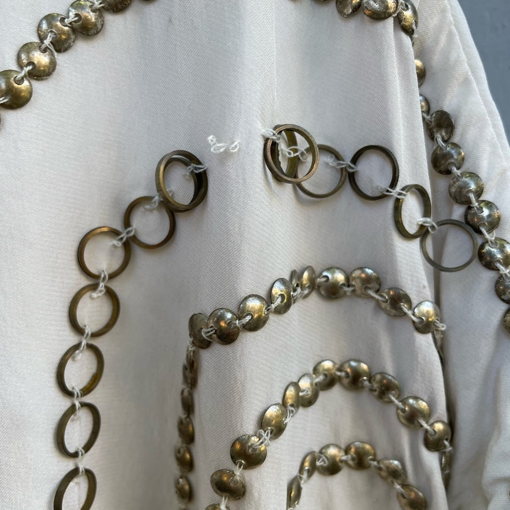 Haute Hippie embellished silk blouse, size small