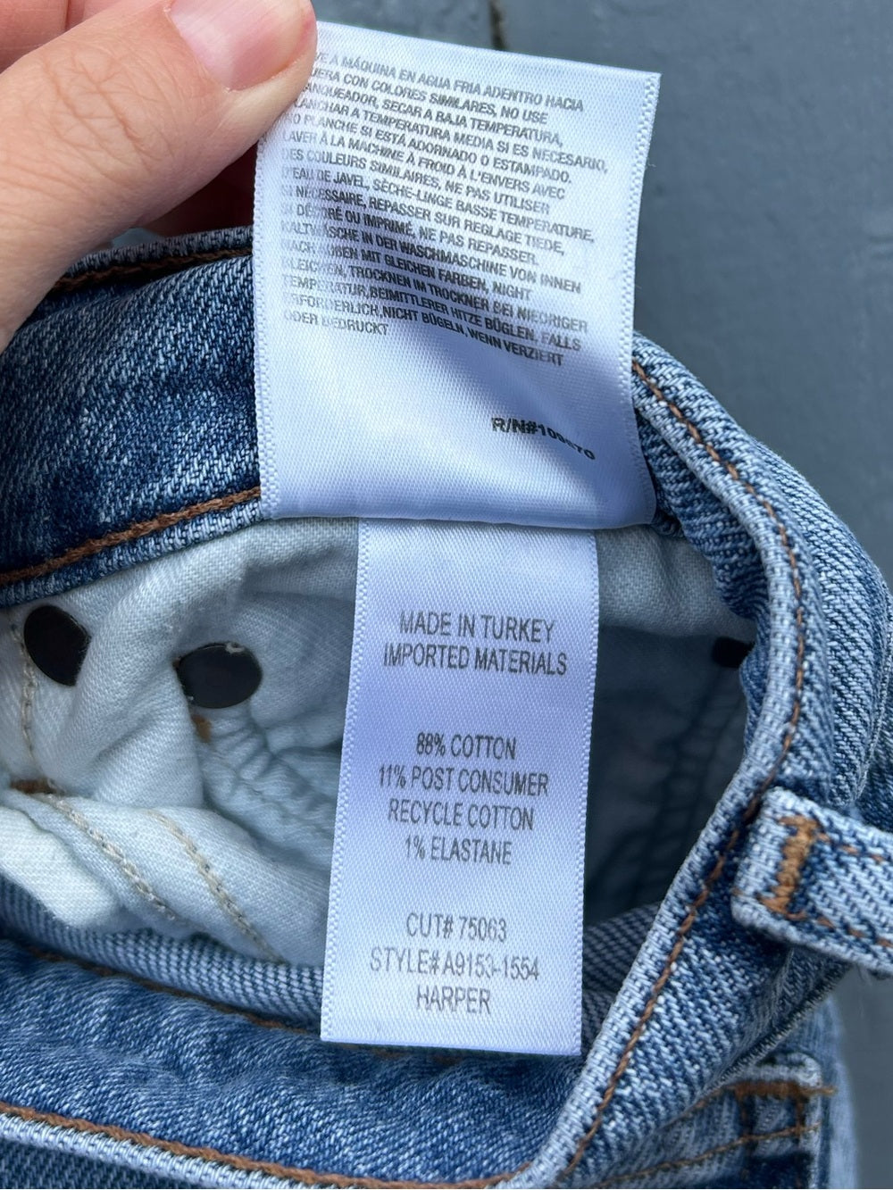AGolde Harper Jeans, size 24
