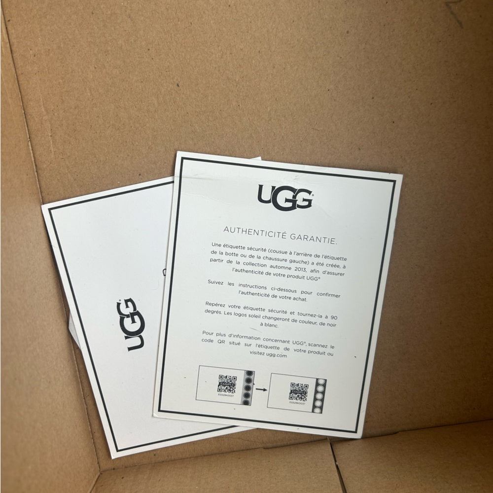 Ugg Grey Suede Olive Trainer, size 9