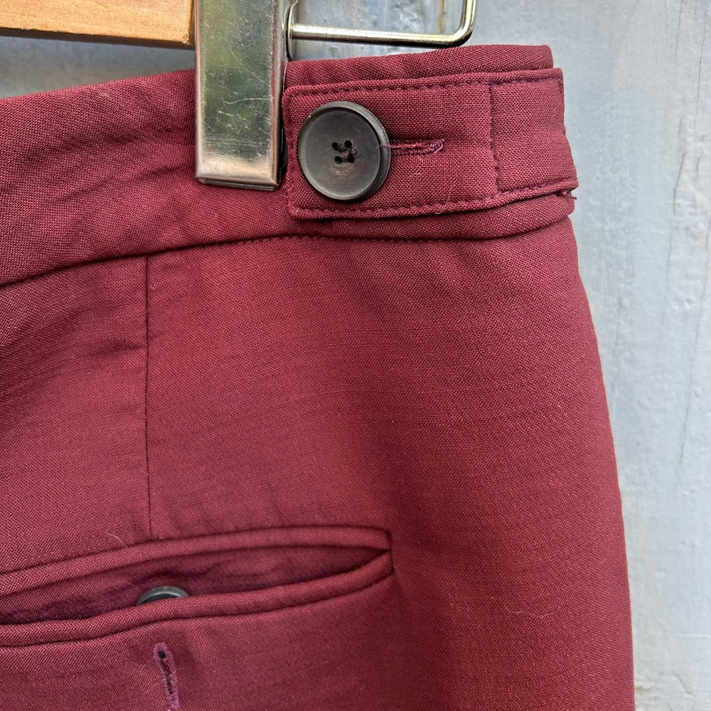Judith & Charles Wine slim pants, size 4