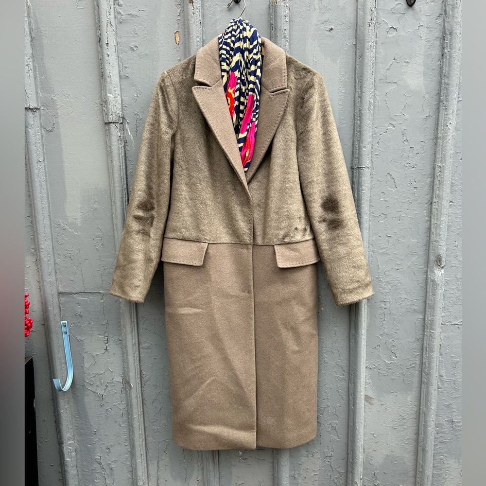 Karen Millen Wool Overcoat, size 8