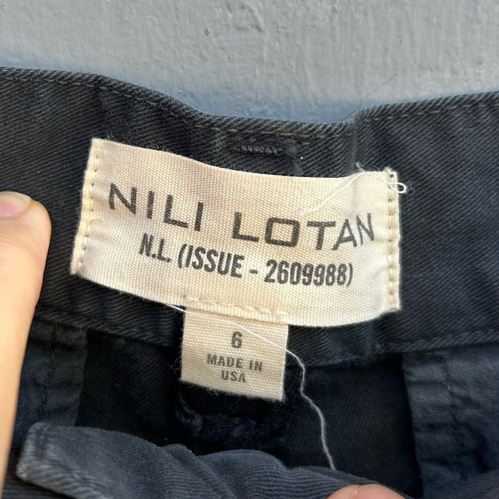 Nili Lotan Martil Crop Pants, size 6