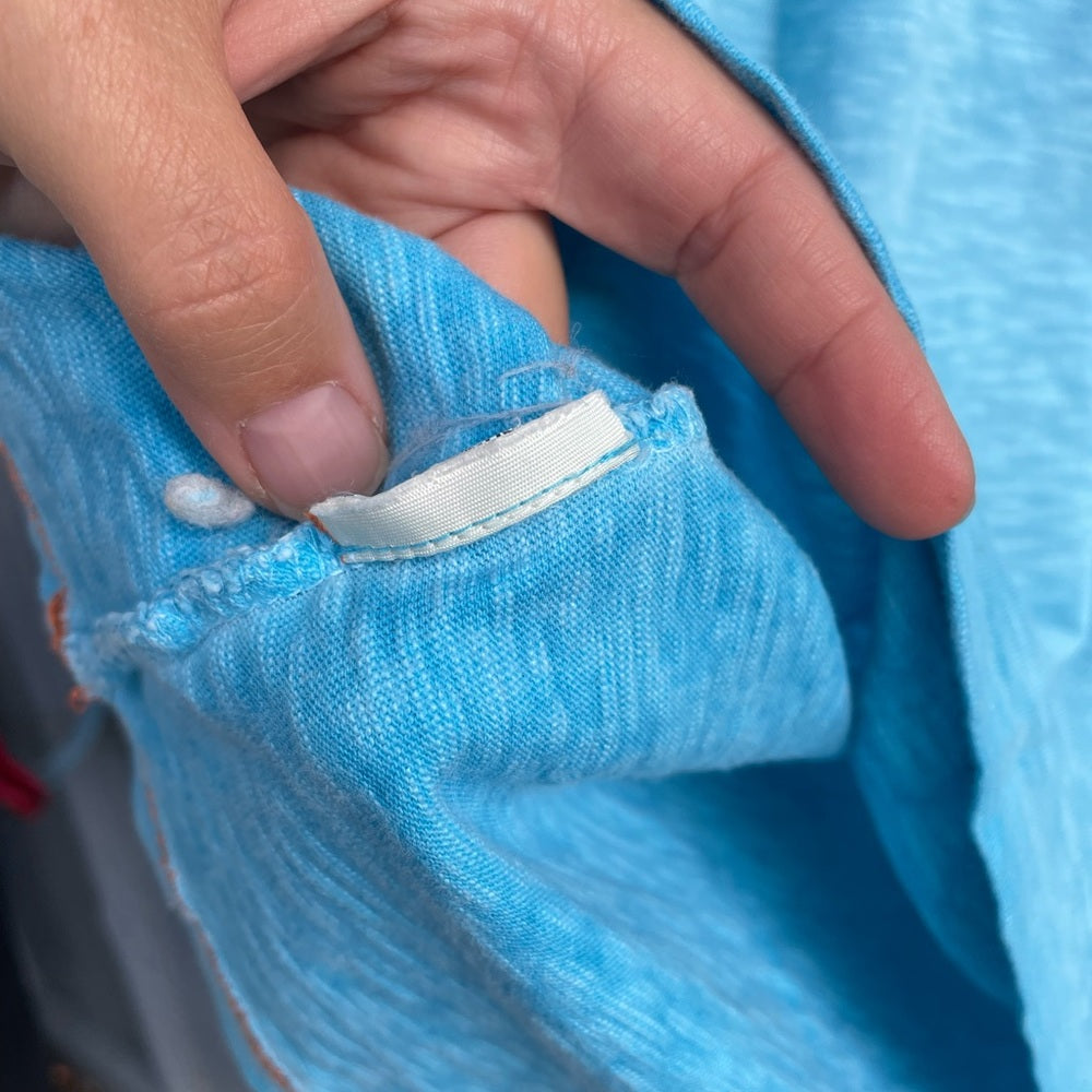 Superdry Cyan Blue Crewneck tee, size 3XL