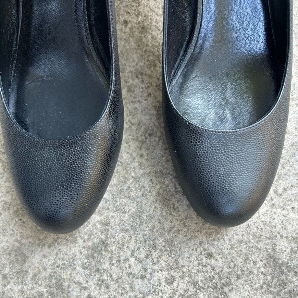 Cole Haan Nike Air Talia Mid Pump Black, size 8.5