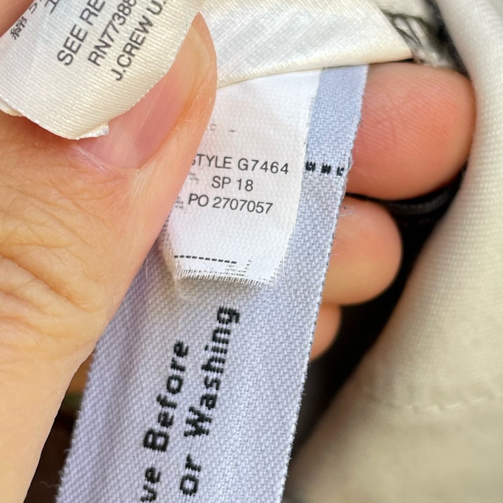 J. Crew 9" Cargo Camouflage Toothpick Pants, size 31