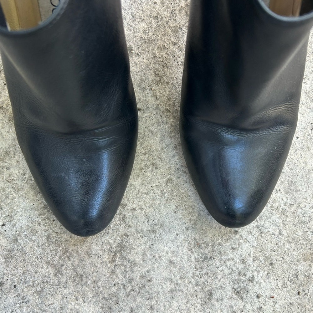 Jimmy Choo Mendez Heeled Bootie, size 37.5