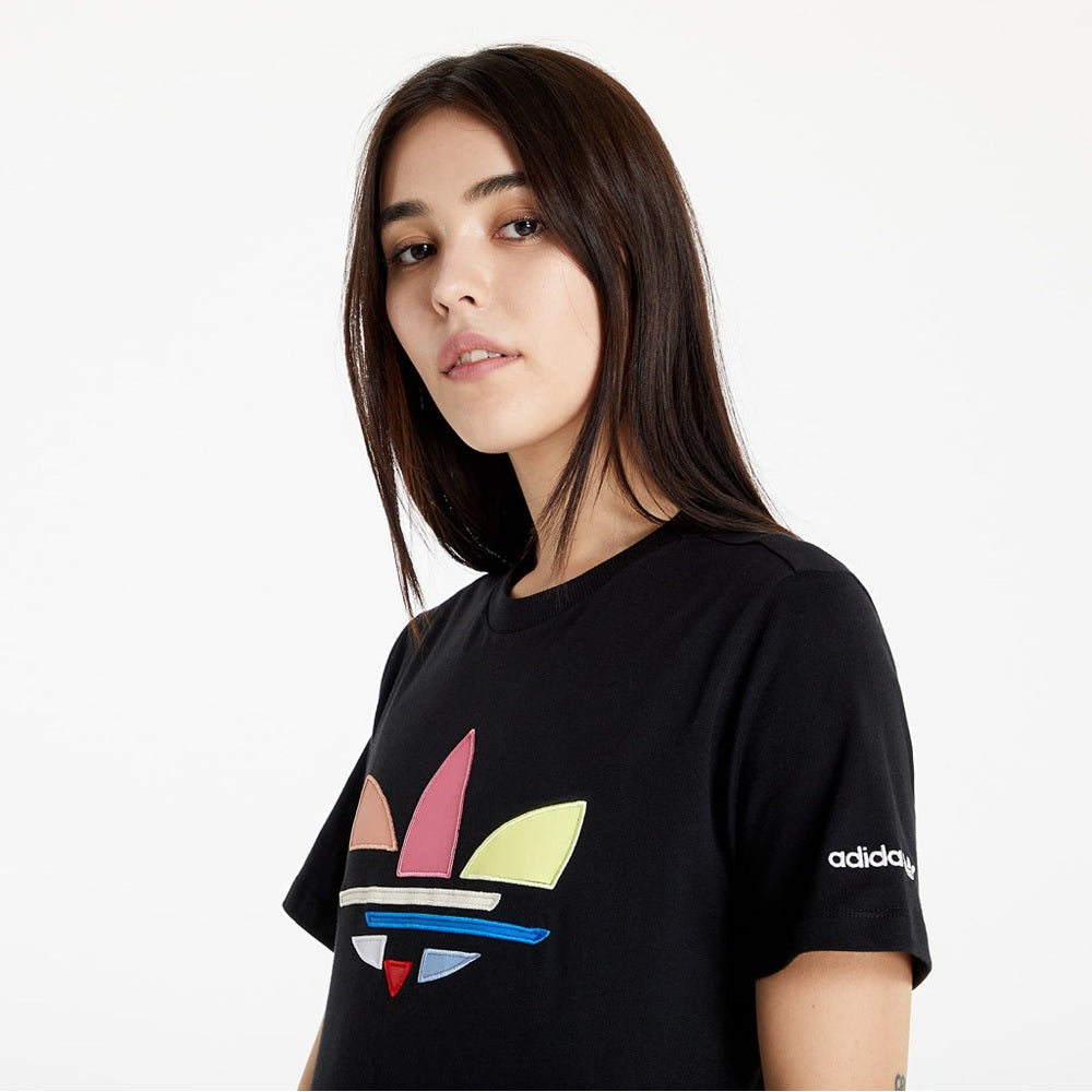 Adidas Shattered Trefoil T-Shirt, size Youth 18 (Small)