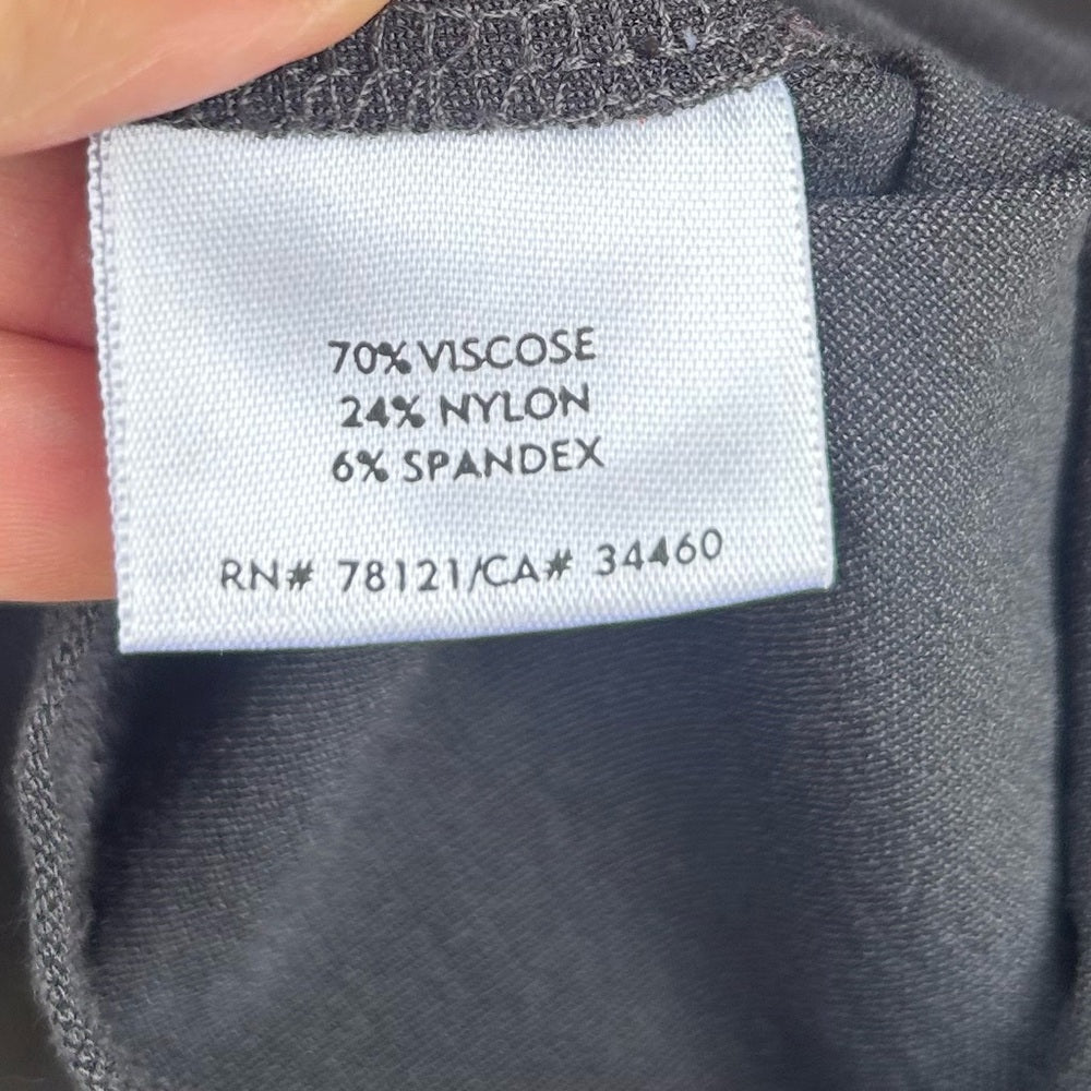 Eileen Fisher Black Crepe Pants, size xs