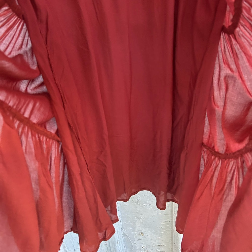 Wilfred Burgundy Sidonie Dress, size M