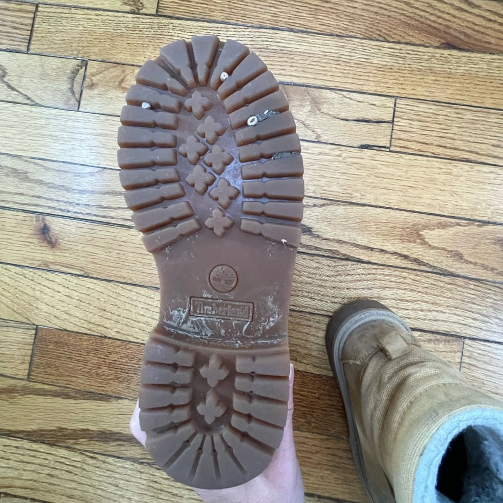 Timberland Ankle Sherpa Hiking Boots, size 2