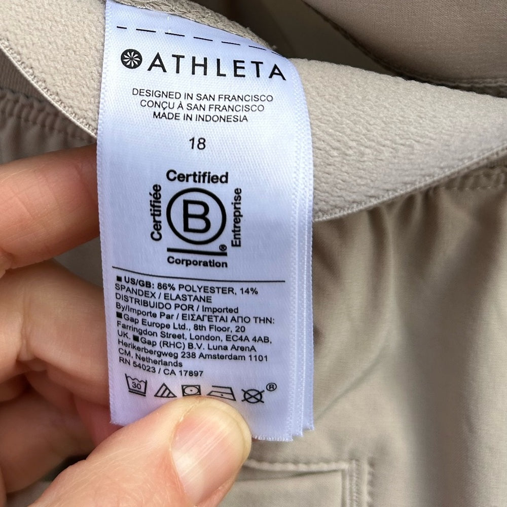 Athleta Brooklyn Wide Leg, size 18