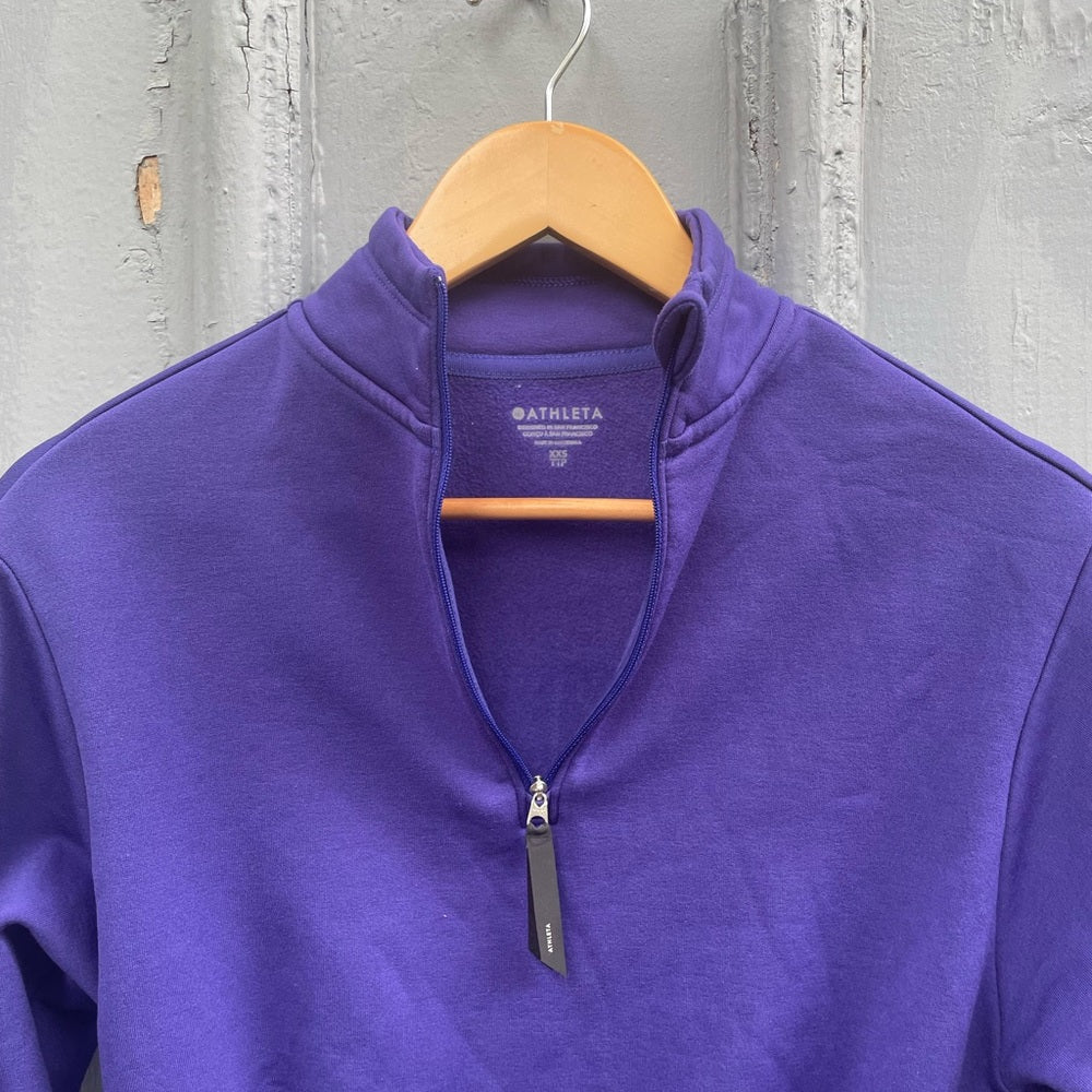 Athleta Altitude Polartec® Half Zip Sweatshirt, size xxs