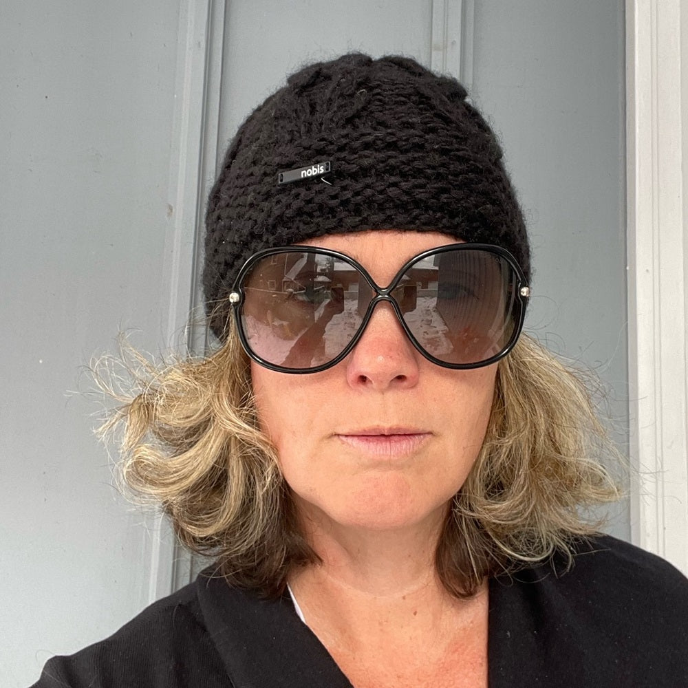 Nobis Wool Blend Cable Knit Toque