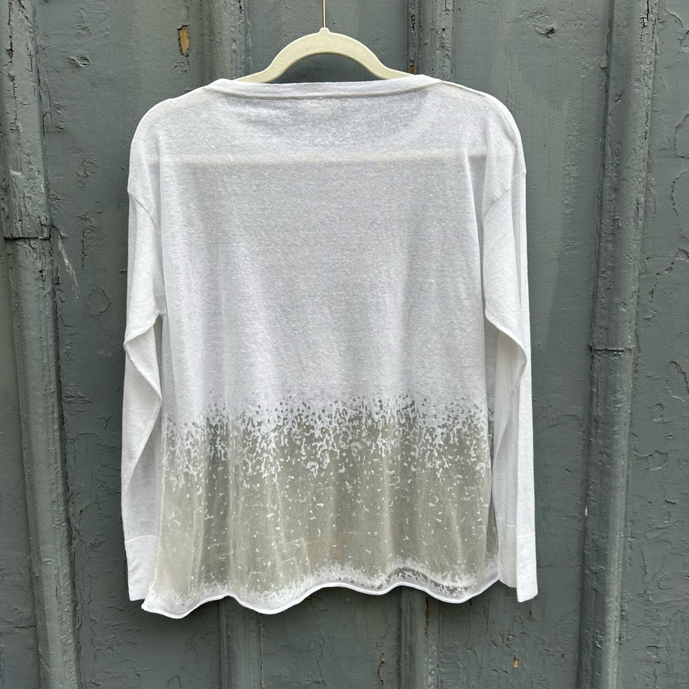 Fabiana Filippi Gradient Knit Top, size M