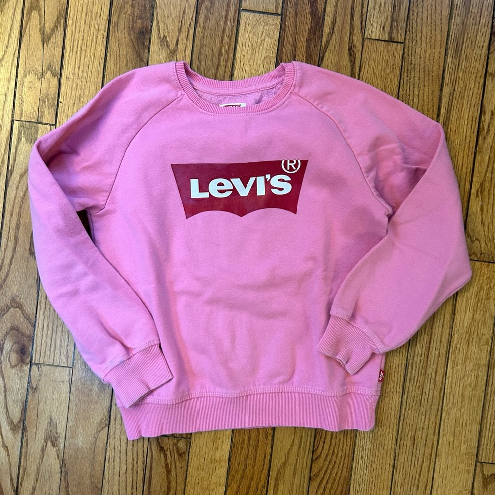 Levi’s sweatshirt & Adidas Leggings Bundle, size 11/12