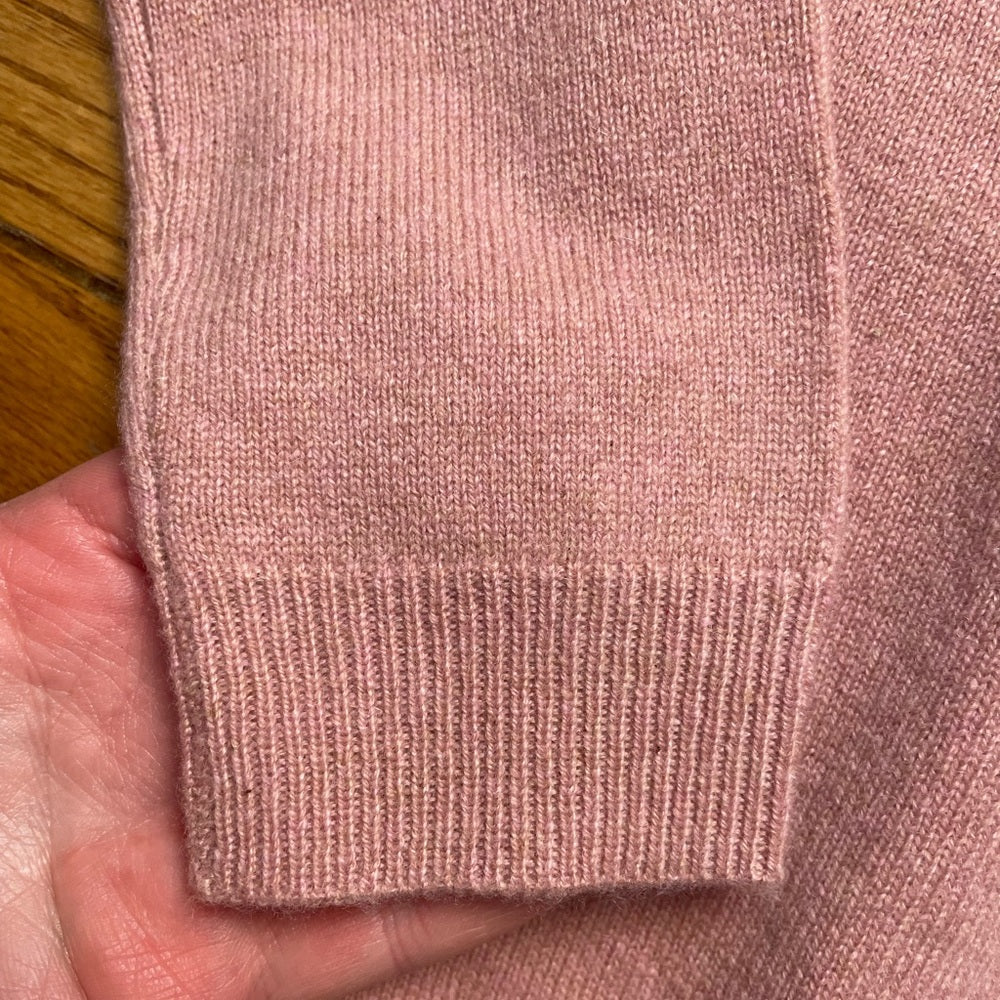 Crewcuts (J Crew) Cashmere Ruffle Front Cardigan Sweater, size 8