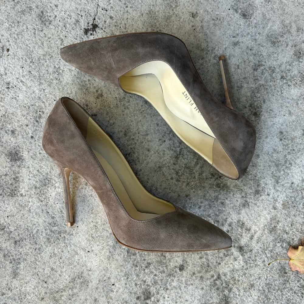 Sarah Flint Suede Perfect Pumps, size 37.5