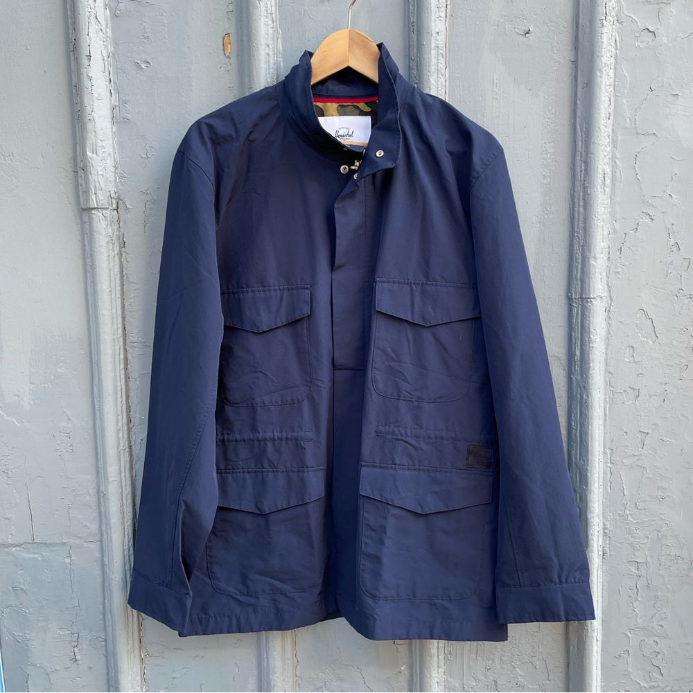 Herschel Navy Field Jacket, BNWOT, size Medium