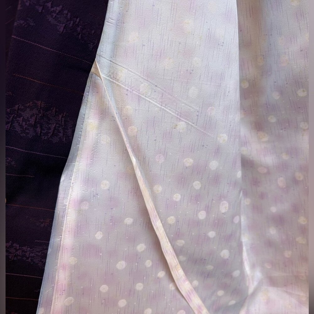 Vintage Purple Kimono Jacket