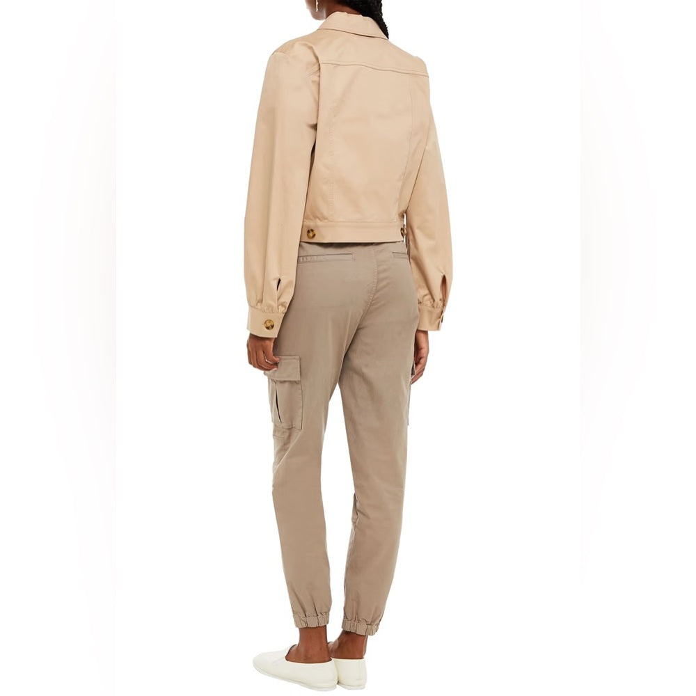 J Brand Eugene cotton-blend twill tapered cargo pants, size 26