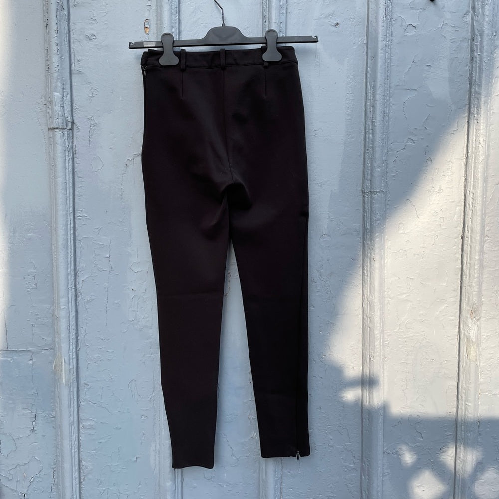 VALENTINO Roma black slim straight pants, size 2
