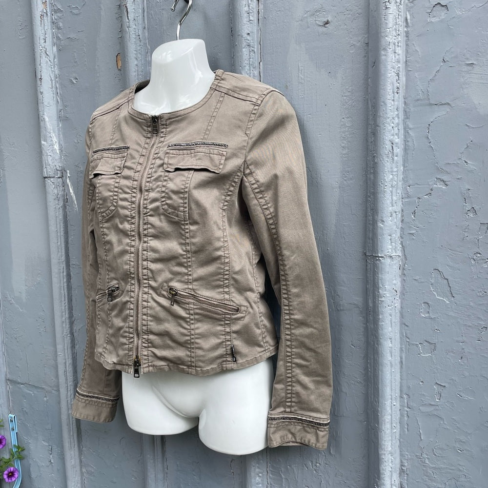 Marc Cain khaki jacket, size N3 (US 8)