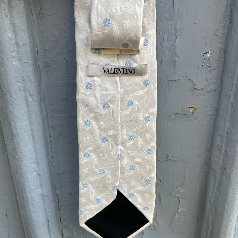 Valentino Floral Brocade Silk Tie
