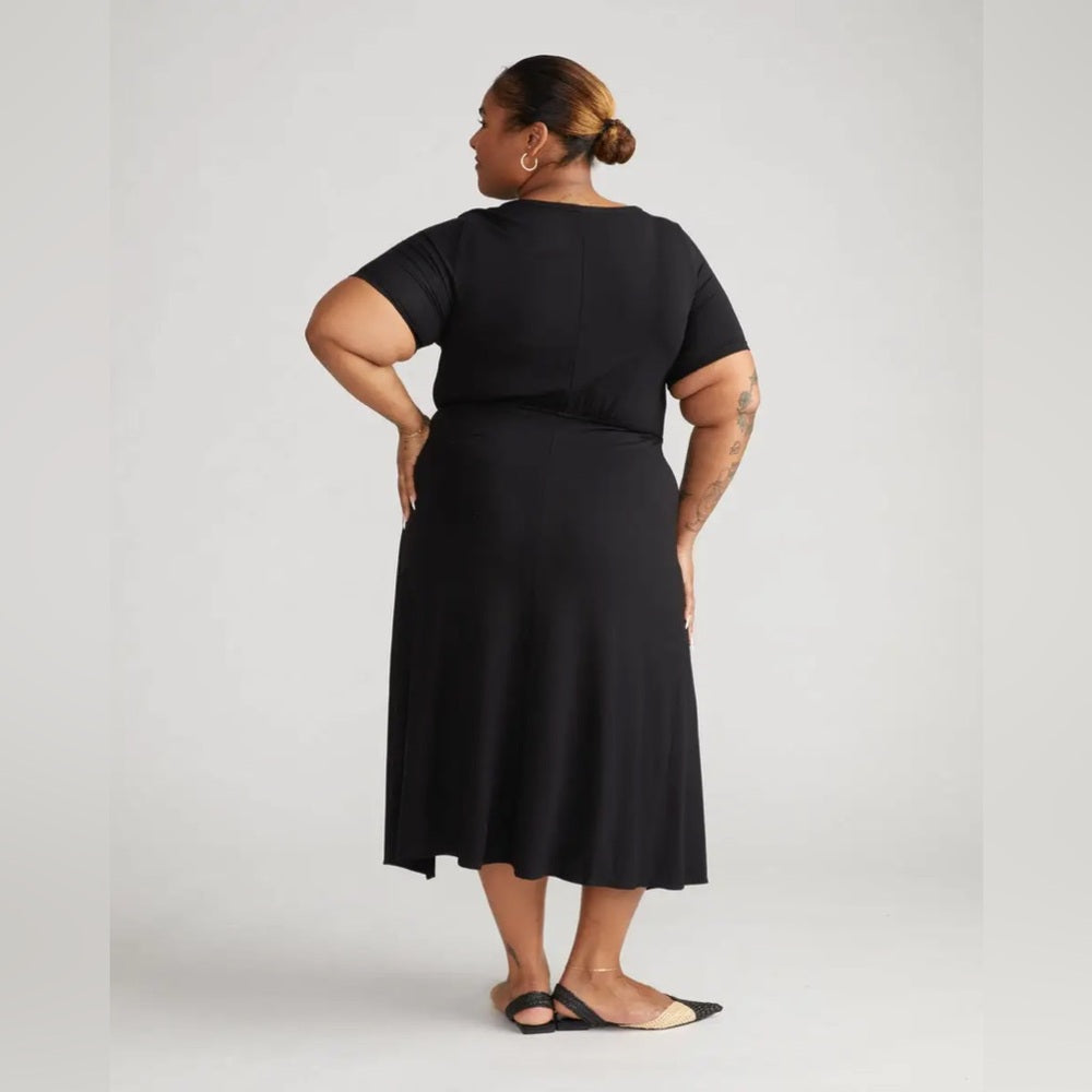 Universal Standard Palermo Divine Jersey Wrap Dress, size “small” (14/16)