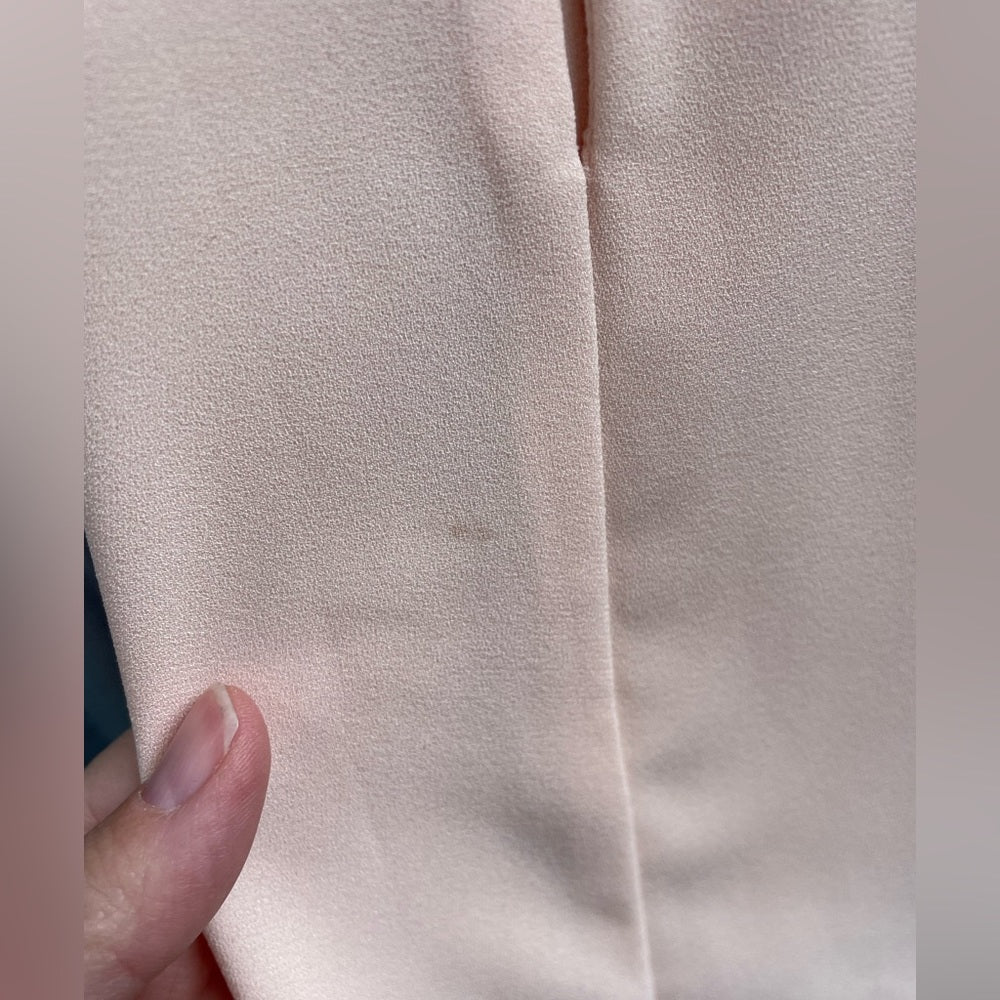 Oak + Fort Peach Pink tie side Dress, size Small