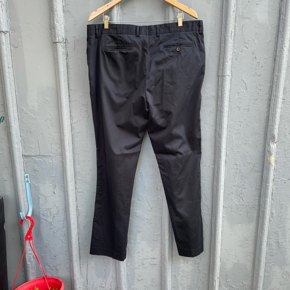 Ted Baker Navy Chino Cotton trousers, size 38