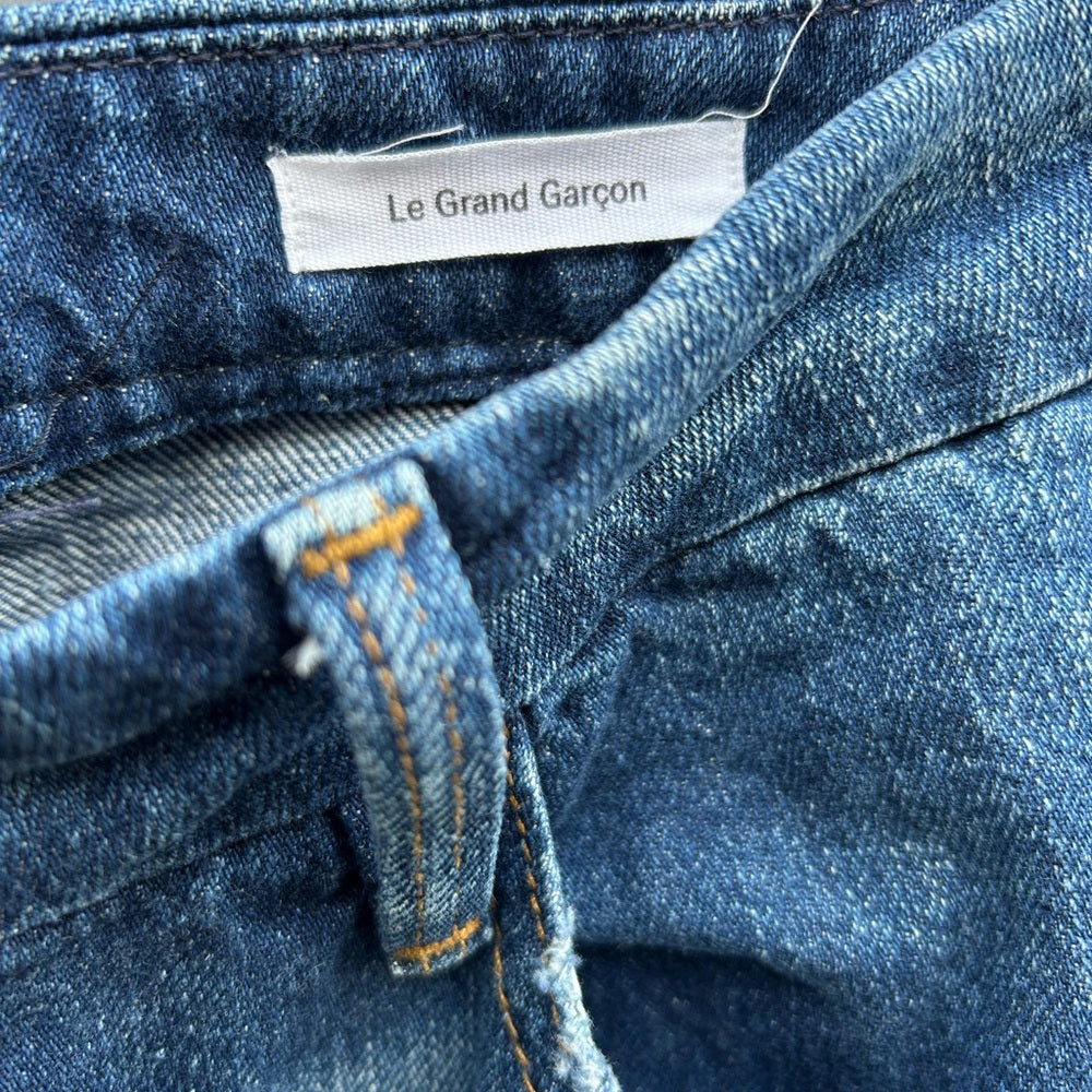Frame Denim Le Grand Garcon Cropped Jeans, size approx 30/32