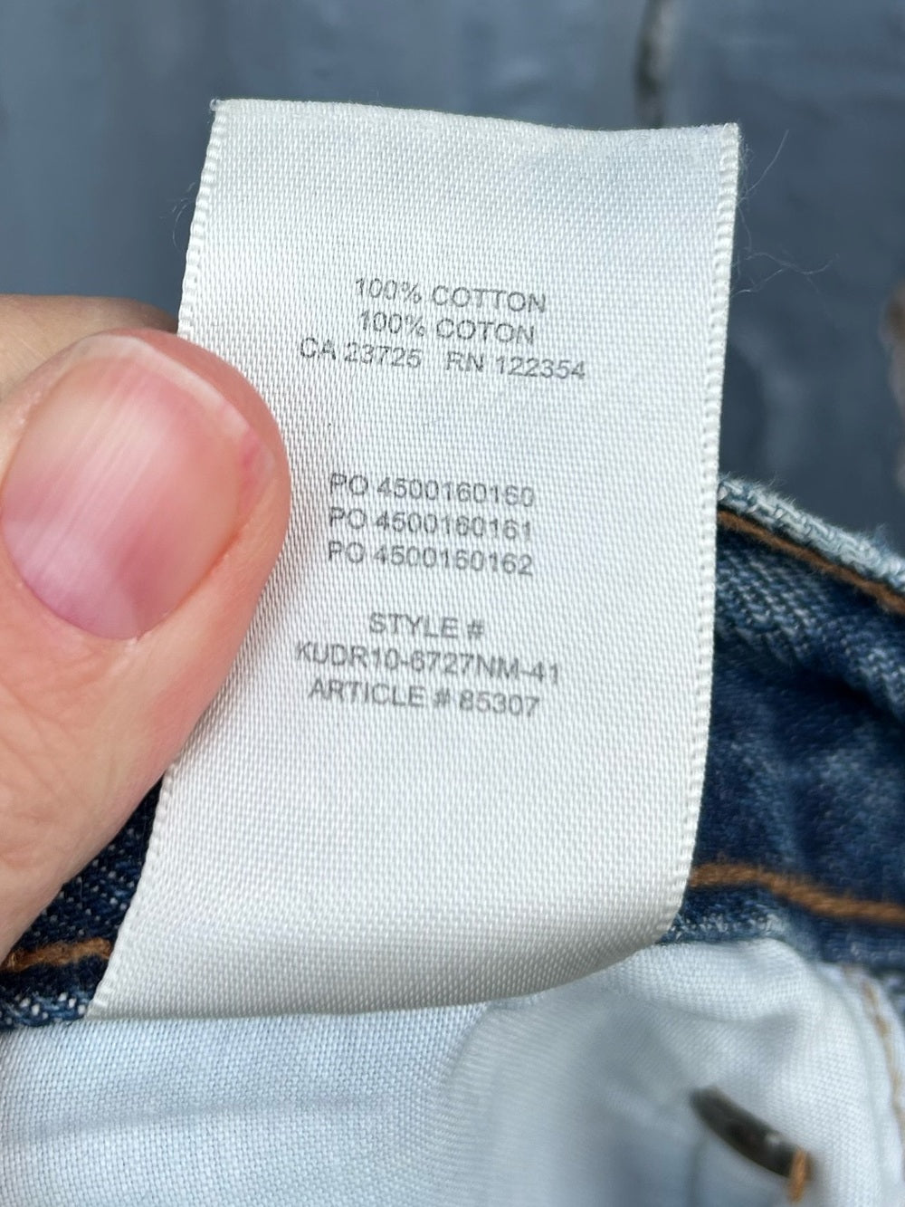 Denim Forum Joni High Rise Loose, size 25