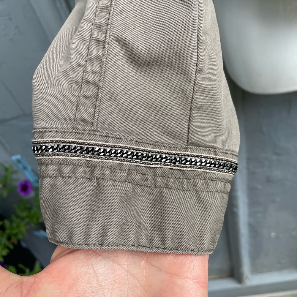 Marc Cain khaki jacket, size N3 (US 8)