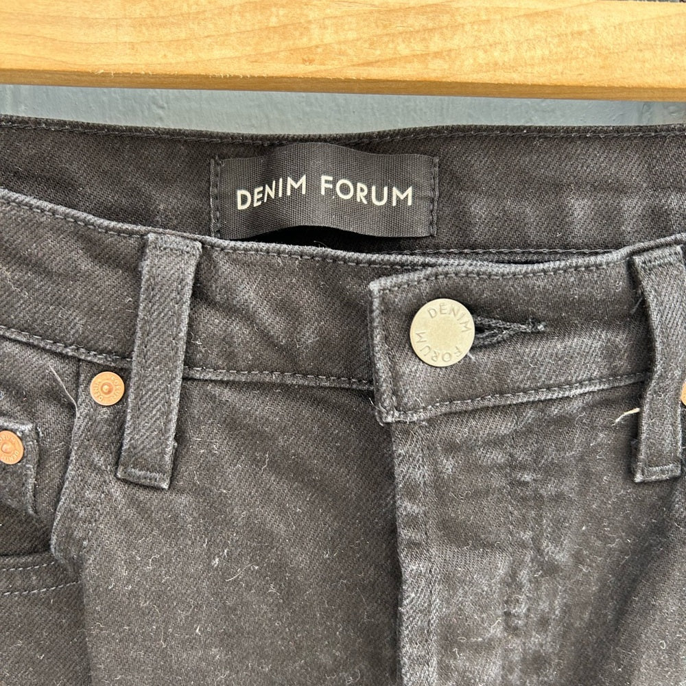 Denim Forum The Arlo Hi-Rise Straight 30L Jean, size 30